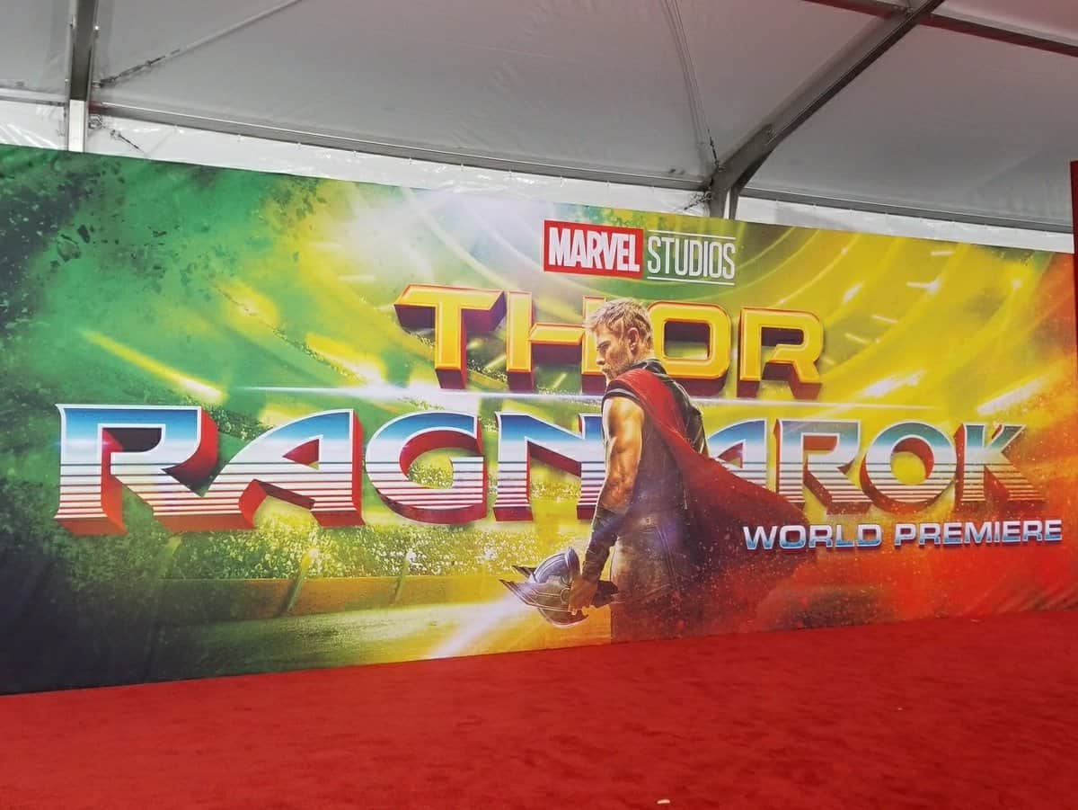 Thor Ragnarok Premiere in Los Angeles