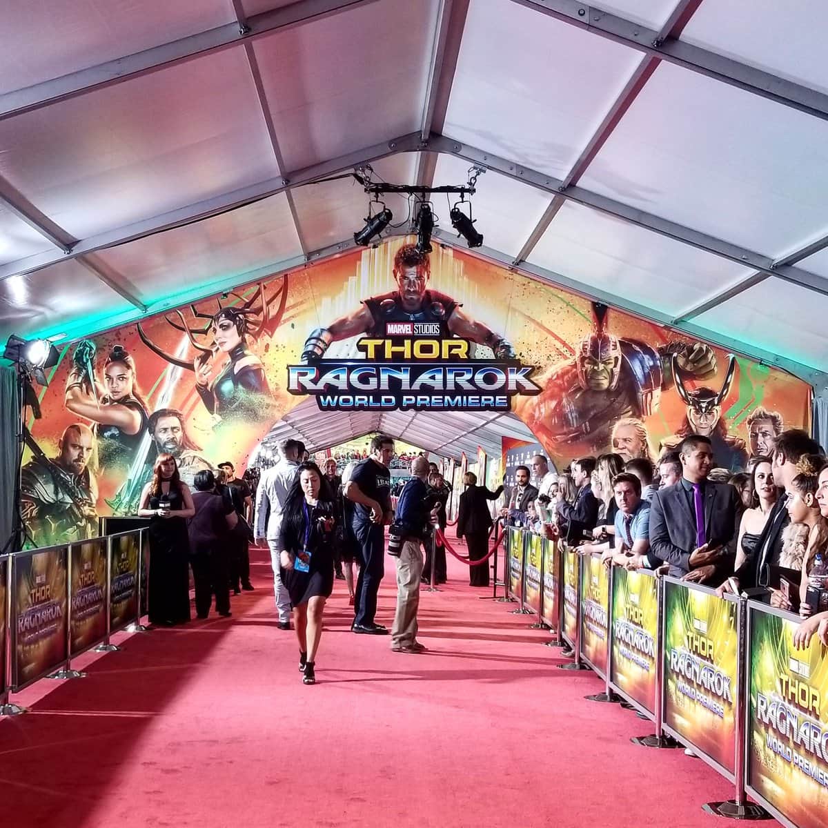 Thor Ragnarok Premiere in Los Angeles