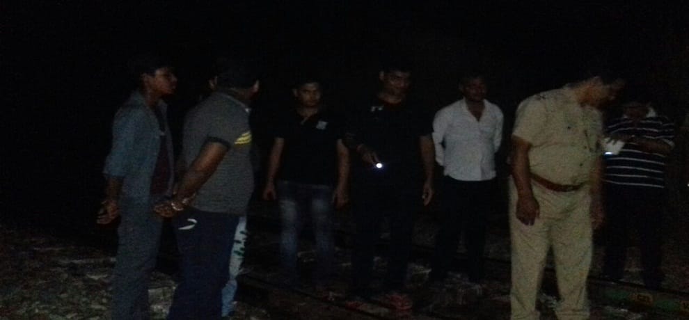 Passenger train ran on wrong track at Kasganj