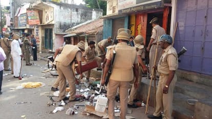 Violence between two community in ballia district