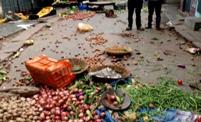 Violence between two community in ballia district