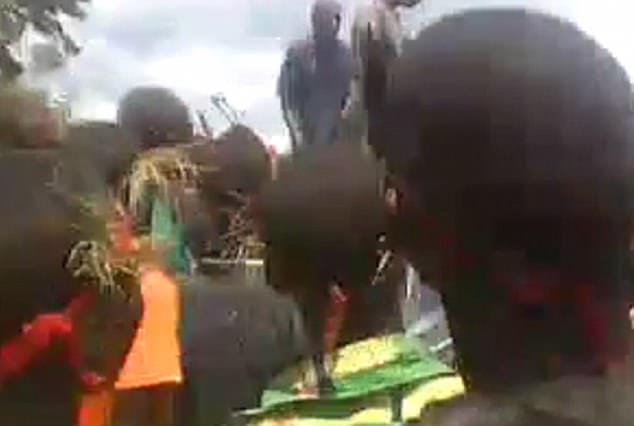 Woman raped in front of a cheering crowd after killed her brutally