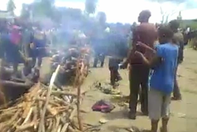 Woman raped in front of a cheering crowd after killed her brutally