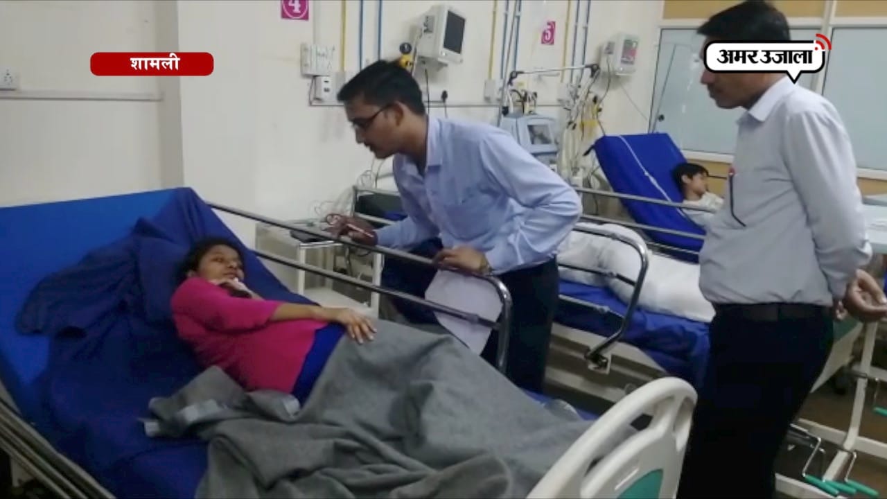 फिर बिगड़ी बच्चों की तबीयत, परिजनों का हंगामा