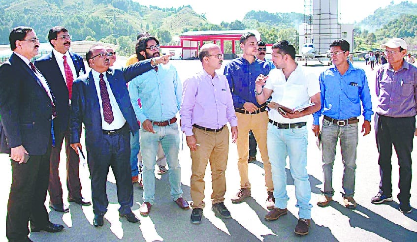 Two trees obstructed in the airstrip will be cut