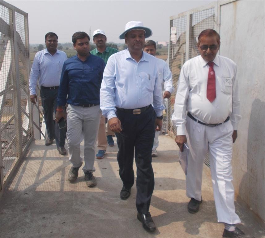 Divisional Railway Manager reviewed the Sasani station