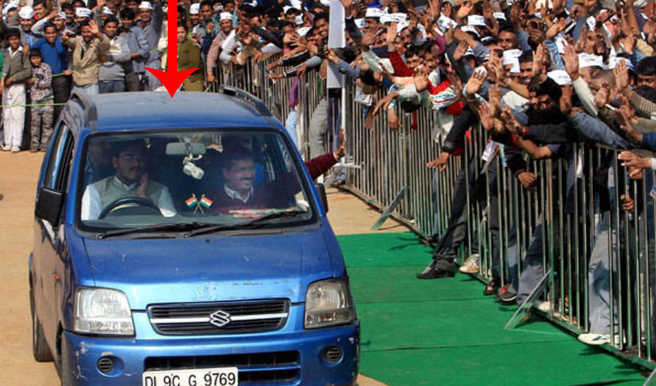 Arvind kejriwal blue car stolen from delhi secretariat