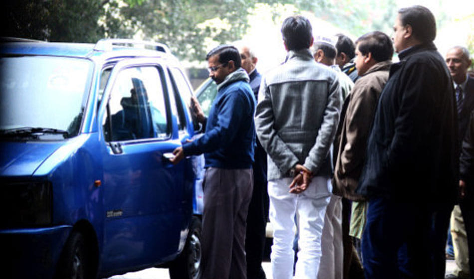 Arvind kejriwal blue car stolen from delhi secretariat