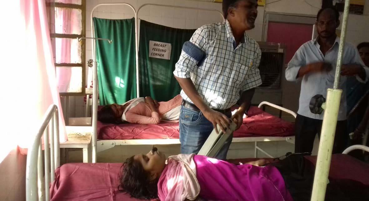 mirzapur girls school student ill after lunch