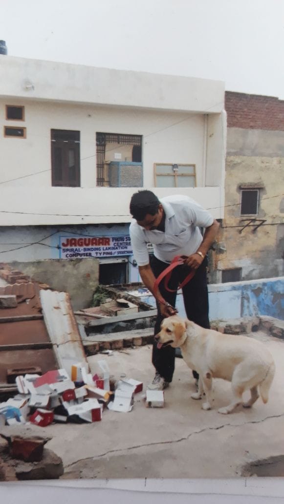 agra police sniffer dog died due to fever