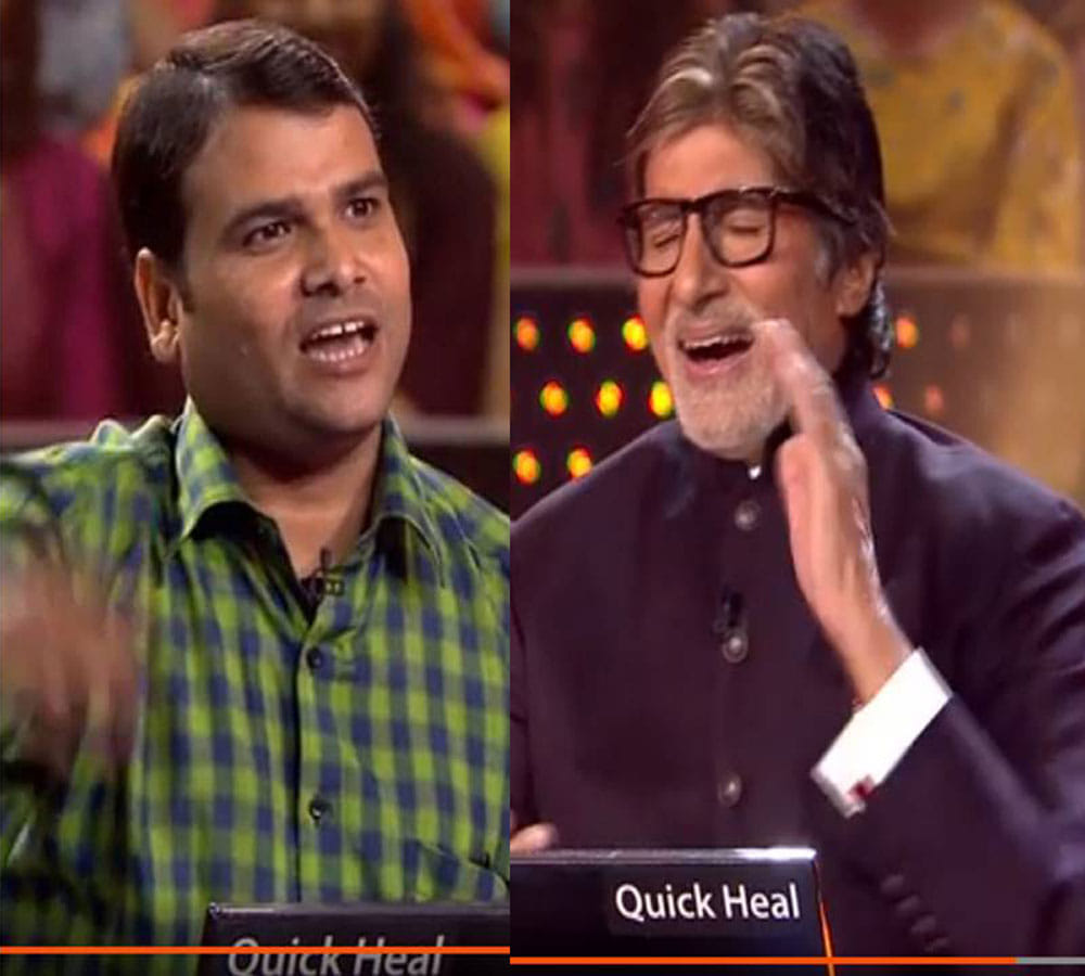 contestant yogesh sharma won 25 lakh rupee in kaun banega crorepati