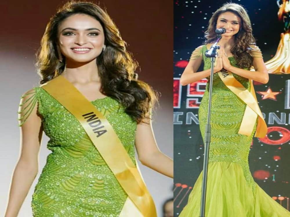 anukriti gusain special costume in Miss grand international 2017 contest