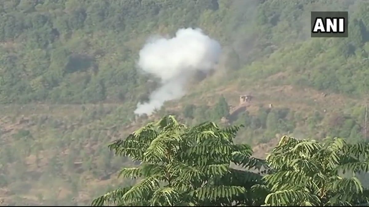 Jammu and kashmir Ceasefire violation in Mankote sector of Poonch