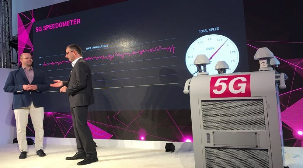 5G antennas launched in Berlin by Deutsche Telekom
