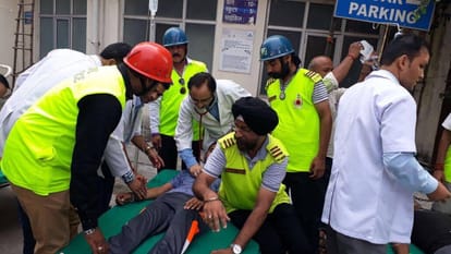 earthquake mock drill in uttarakhand state