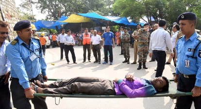 death and loss during earthquake mock drill held in uttarakhand