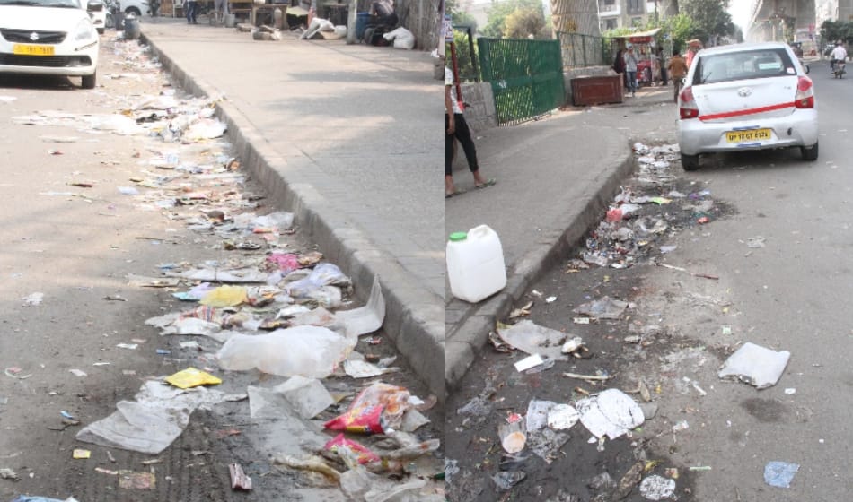 edmc sanitation workers strike continues, thrown garbage in vice mayor office