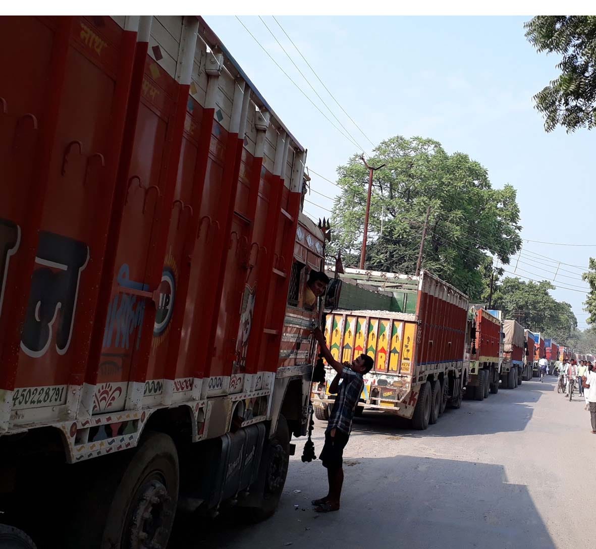  National Highway blocked for seventy four hours