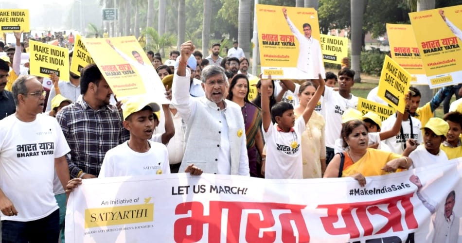 Awareness programme on child abuse by Kailash Satyarthi