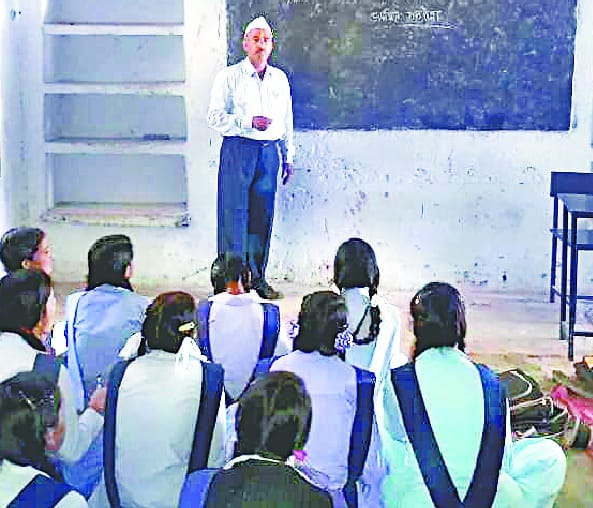 Even after retirement, children are being taught every day