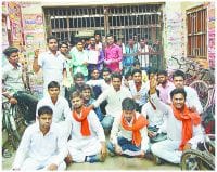 पीजी कालेज में दिनभर रहा हंगामा