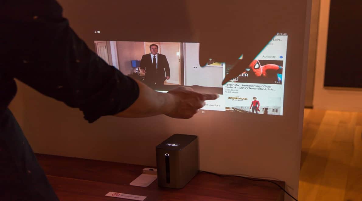 Sony launched Xperia Touch projector that turns surfaces into touchscreens 