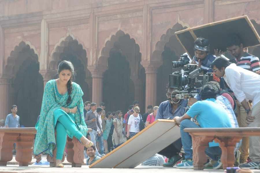 tamil movie shooting at tajmahal agra