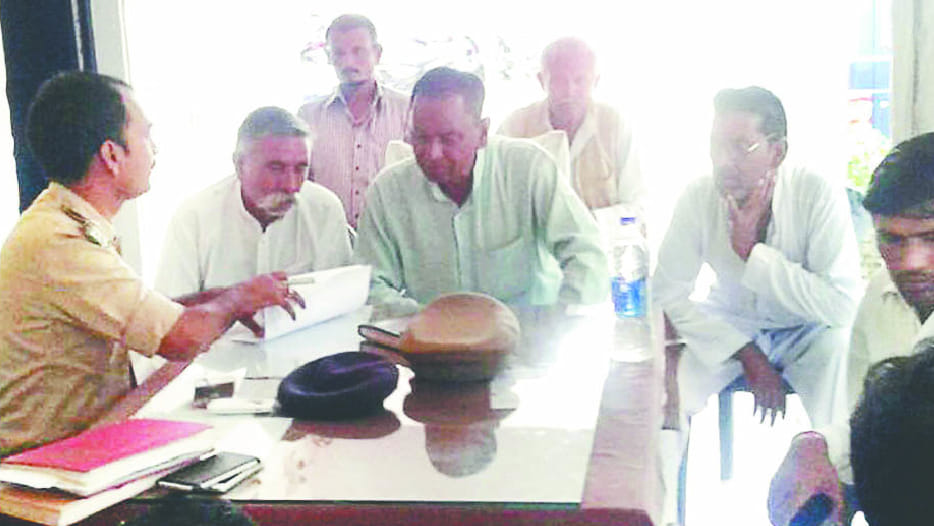 Superintendent of Police action on Undisciplined inspector