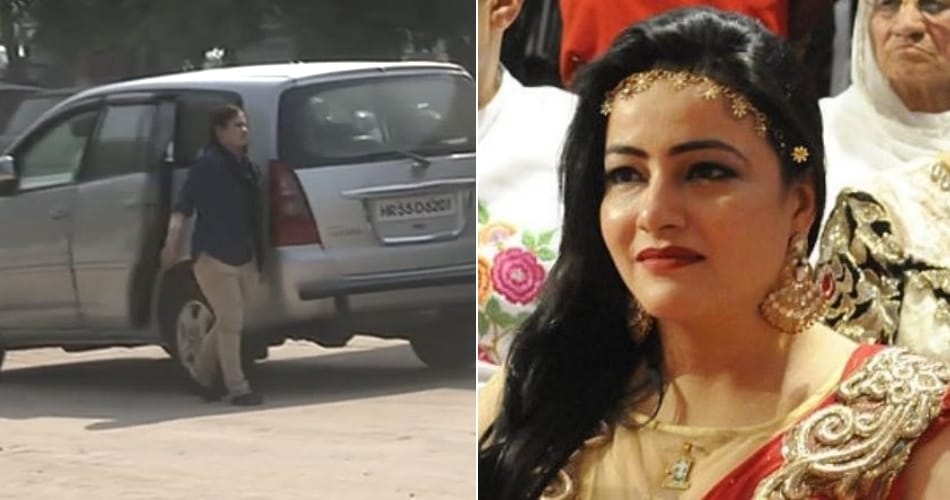 honeypreet requesting jail officers to meet ram rahim