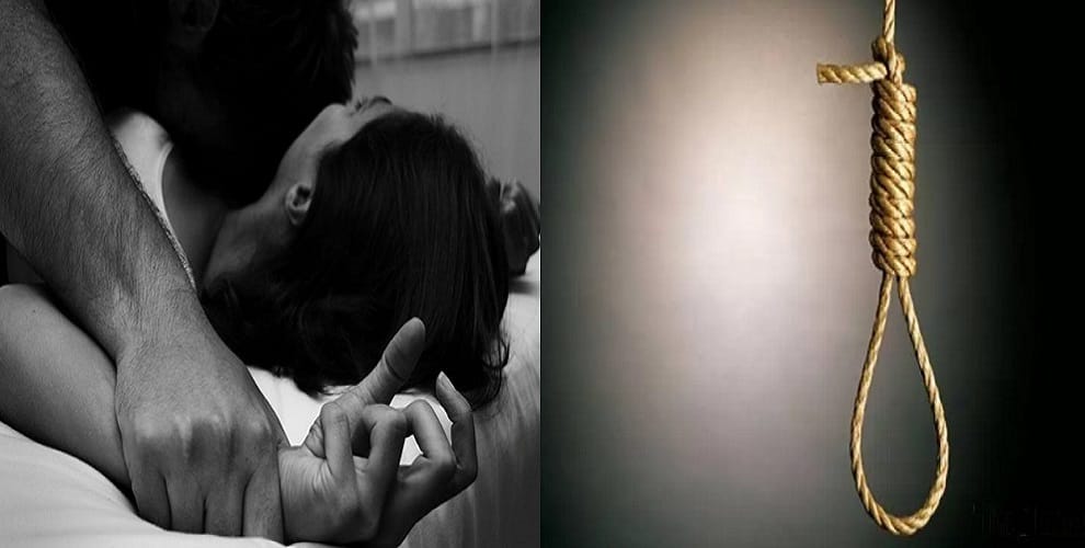 Gang rape, after the threat, the girl is hanged on the gallows of hanging