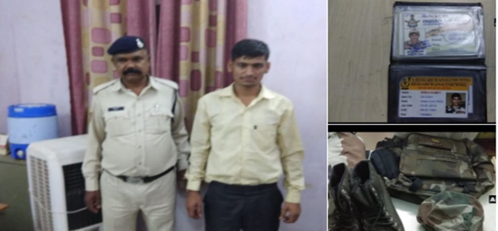 Sehore man with Fake IAF RAW ID Army uniform arrested