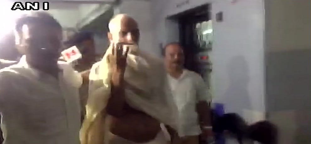 Acharya Shantisagar Maharaj arrested in alleged rape case at Surat