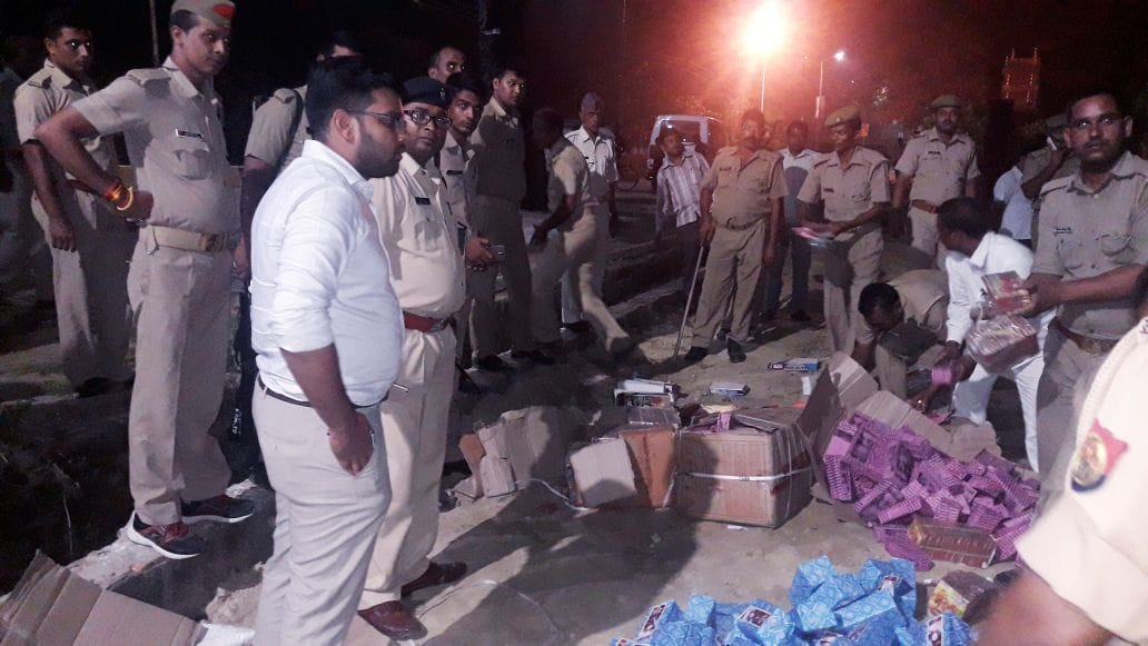 recovered crackers destroyed