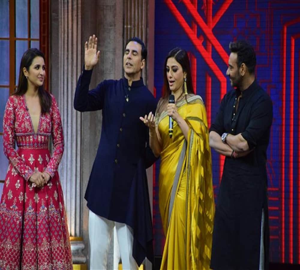 actress tabbu replied to akshay kumar question in laughter challange 