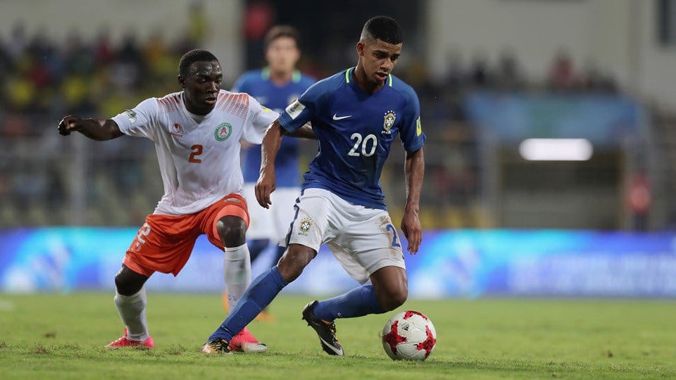 FIFA U-17 WC:  Brazil beat Niger 2-0, finish top with all-win record 