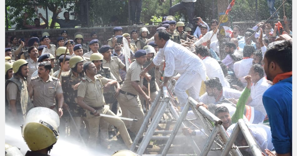 BJP protests killing of RSS, party activists in Kerala