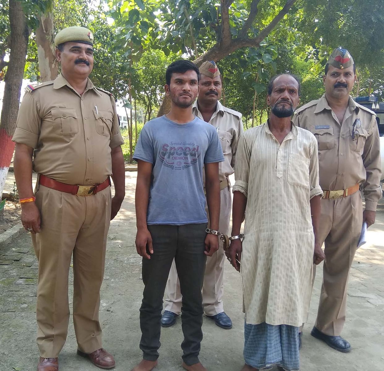 fater and son sent to jail in rape