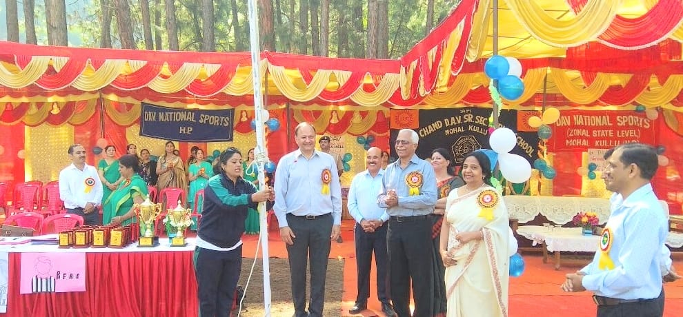 dav football and volleyball championship in kullu