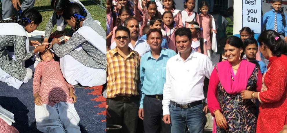 रक्कड़ स्कूल में सिखाए आपदा के गुर