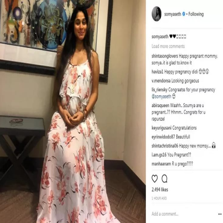 Navya fame actress Soumya Seth is pregnant!