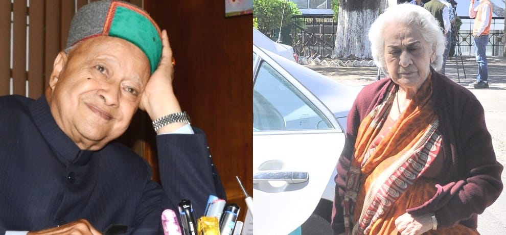 himachal assembly election 2017 story of virbhadra singh and vidya stokes