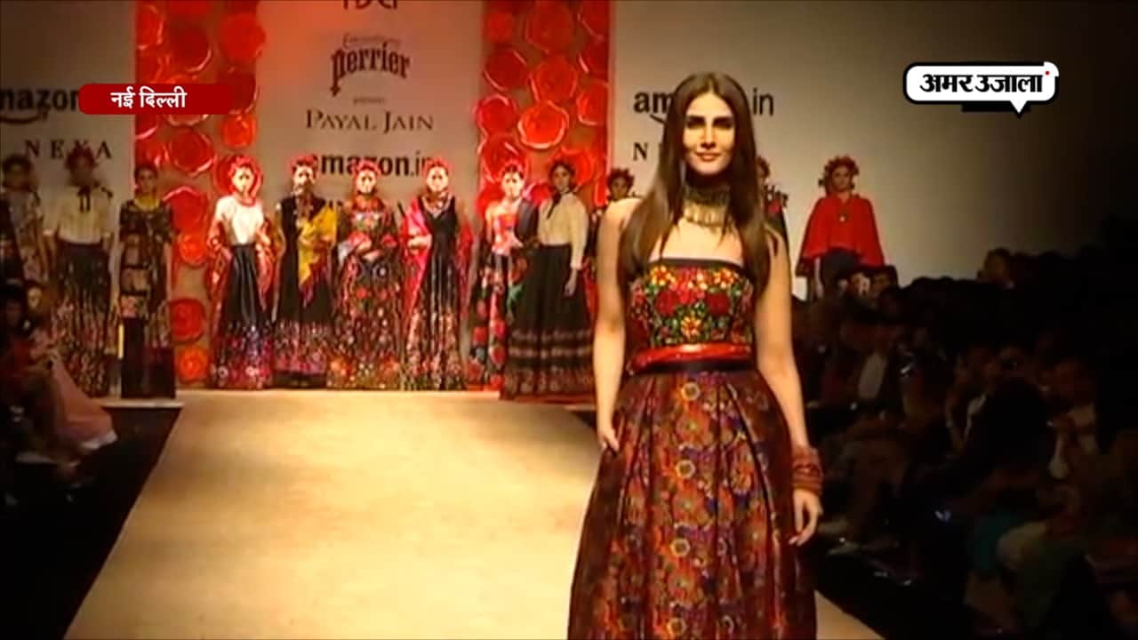 इस फैशन वीक मे वानी बनीं शो स्टॉपर