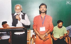 Anurag in Gods shelter, Government of the students led by Ankit