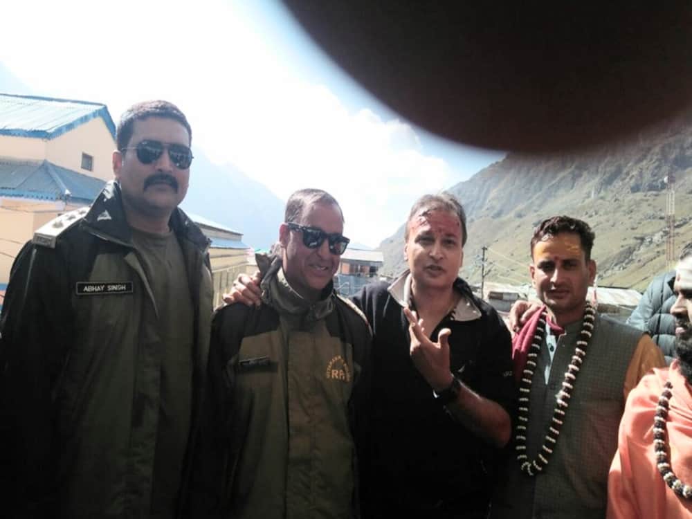 Anil Ambani Visit kedarnath and badrinath dham with Family