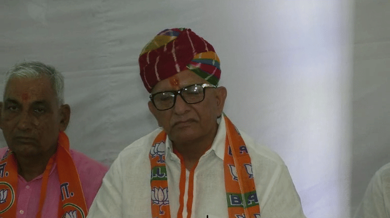 bjp state president ashok parnami visits jaisalmer for one day 
