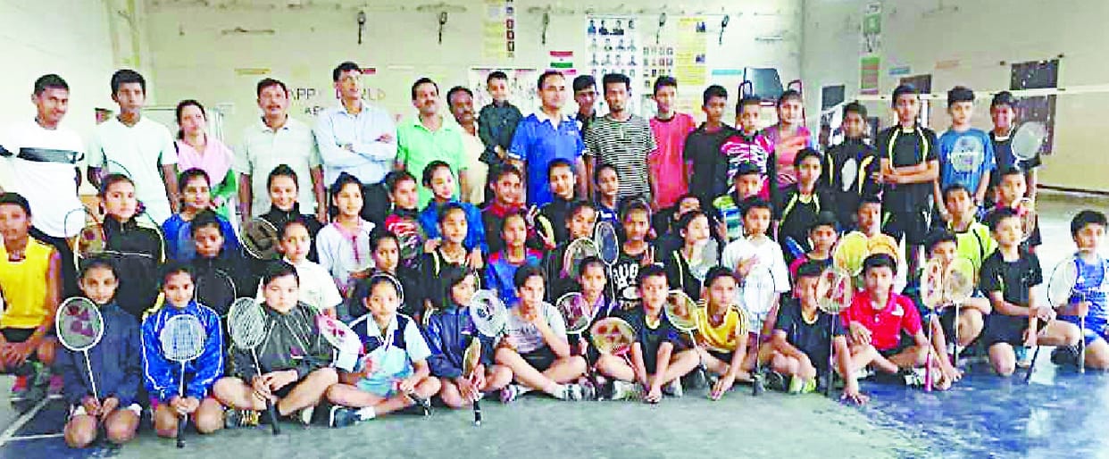 Pooja and Manisha winners in Badminton category