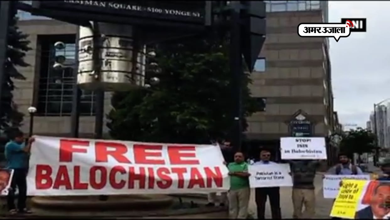 Baluchistan supporters rally in Germany, agitation against pakistan