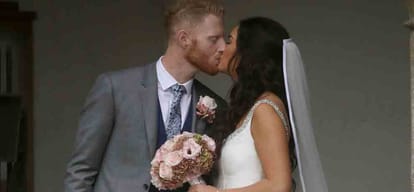 England all-rounder Ben Stokes marries fiancee Clare Ratcliffe