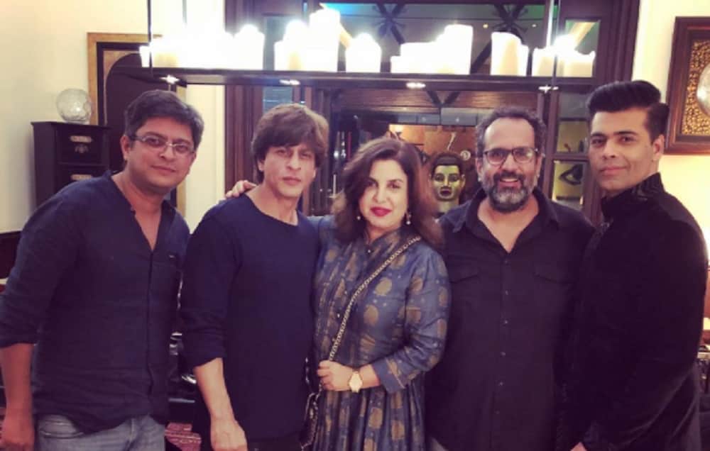 Karan Johar, Aanand L Rai, Arjun Kapoor and others attend Shah Rukh Khan Diwali bash
