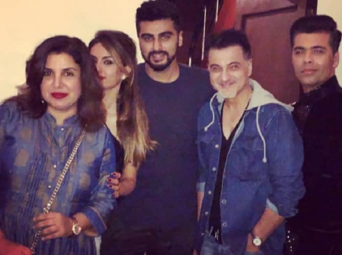 Karan Johar, Aanand L Rai, Arjun Kapoor and others attend Shah Rukh Khan Diwali bash